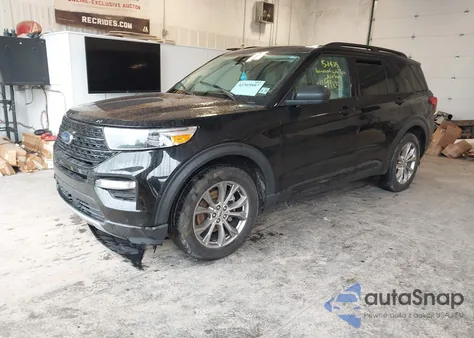 2021 Ford Explorer Xlt from USA, damaged, VIN 1FMSK8DH7MGB09985